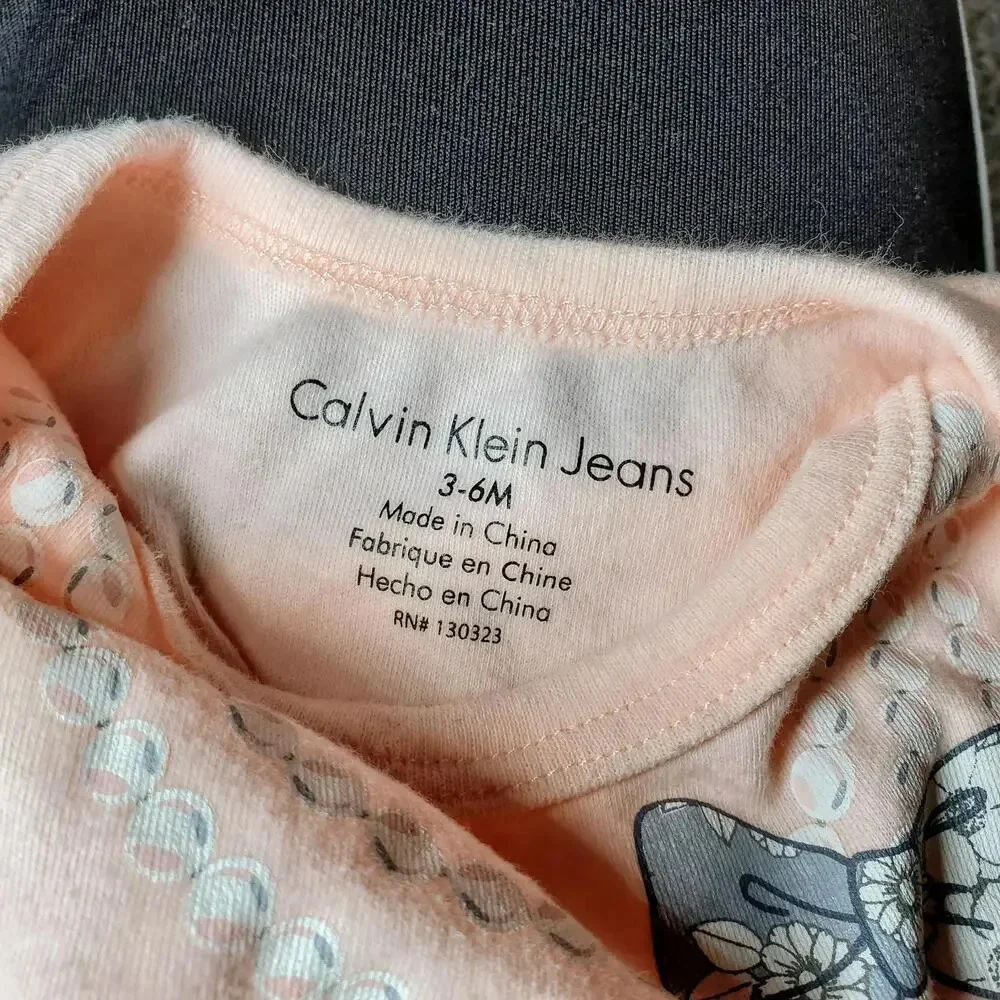 Calvin Klein Casual Baby Girl Bundle Size 3-6 Months